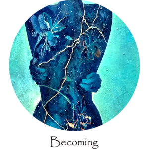 A painting from the Becoming collection