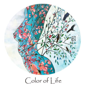 A painting from the Color of Life collection