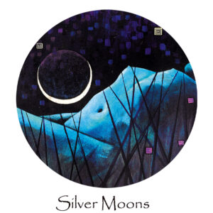 A painting from the Silver Moons collection