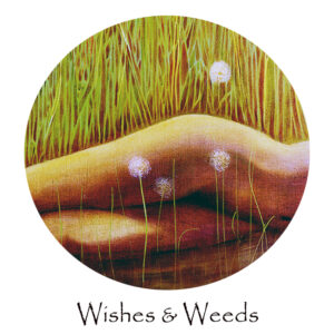 A painting from the Wishes and Weeds collection
